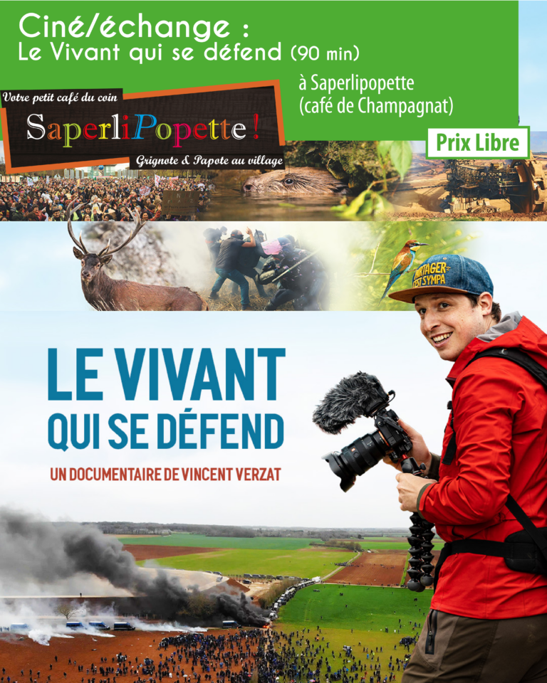 Ciné/échanges – Le Vivant qui se défend